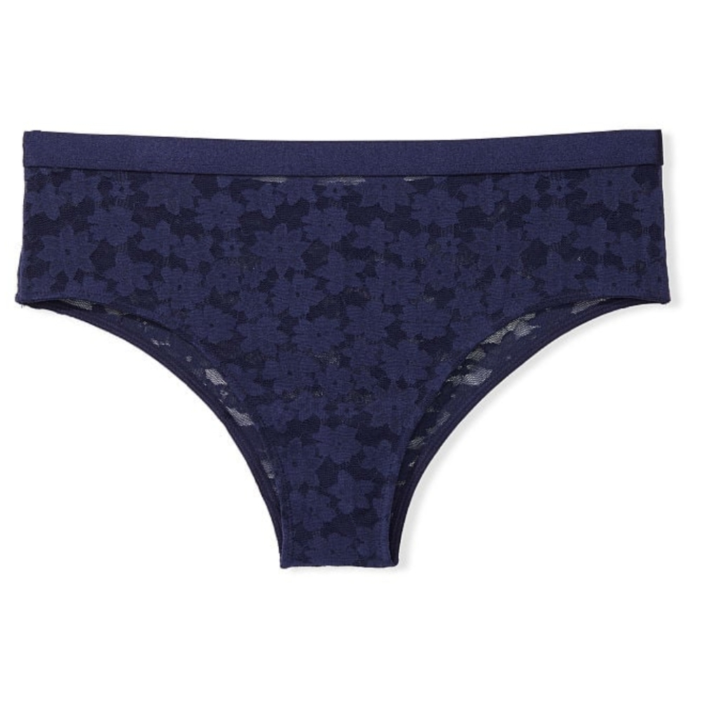 Stretch Lacie Sexy Logo Cheeky Panty Low Rise Midnight navy blue